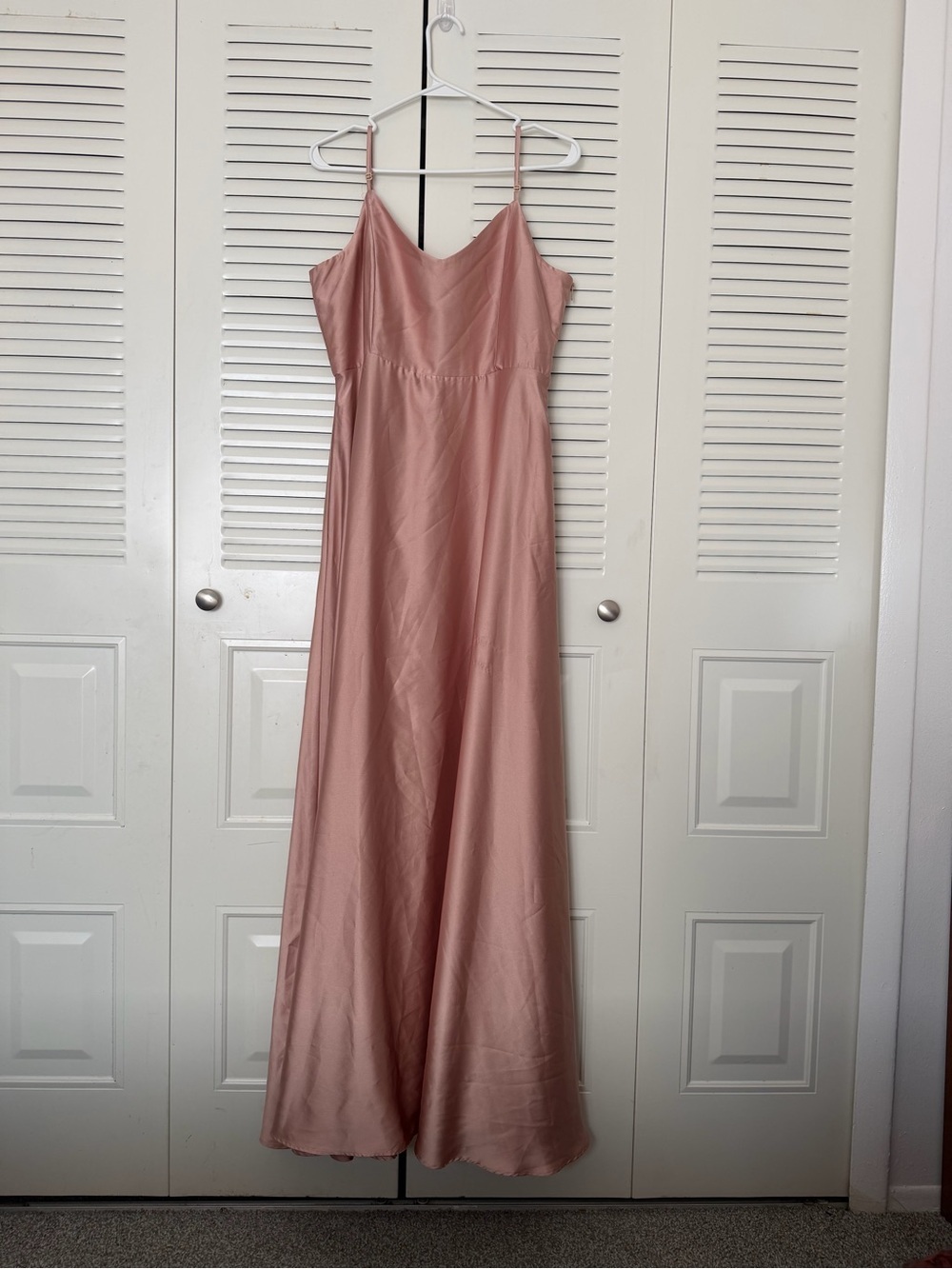 Show Me Your Mumu Women's Satin Maxi Dress - Dusty Rose